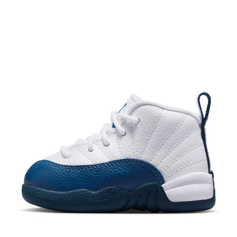 Jordan 12 Retro (TD) - White/French Blue