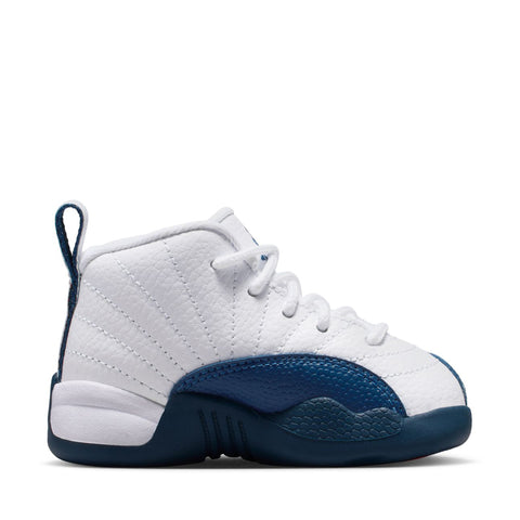 Jordan 12 Retro (TD) - White/French Blue