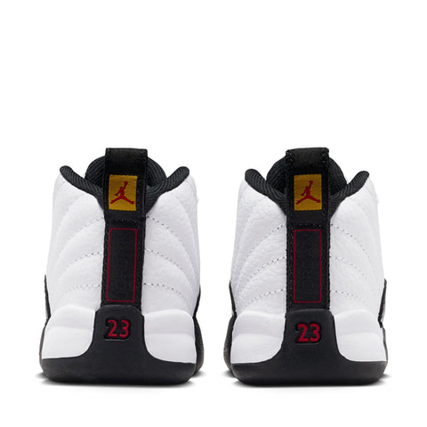 Jordan 12 Retro 'Taxi' (TD) - White/Black
