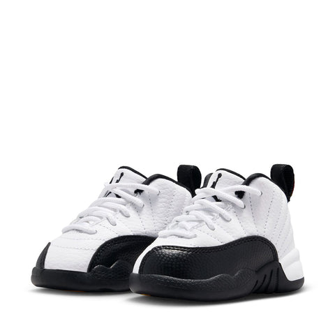 Jordan 12 Retro 'Taxi' (TD) - White/Black
