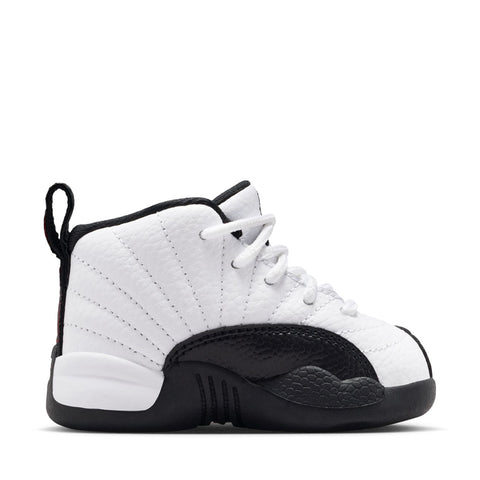 Jordan 12 Retro 'Taxi' (TD) - White/Black