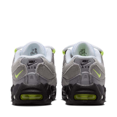 Nike Little Max 95 (TD) - Black/Neon Yellow