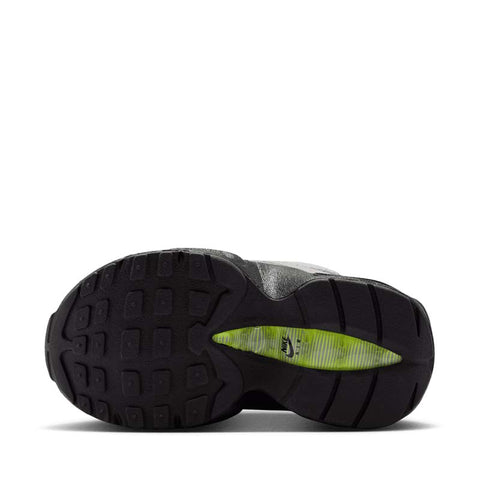 Nike Little Max 95 (TD) - Black/Neon Yellow