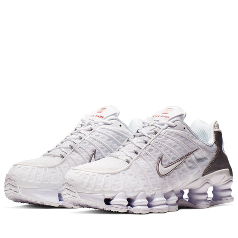 Nike Shox TL - White/Metallic Silver