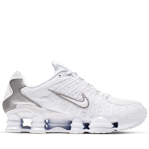 Nike Shox TL - White/Metallic Silver