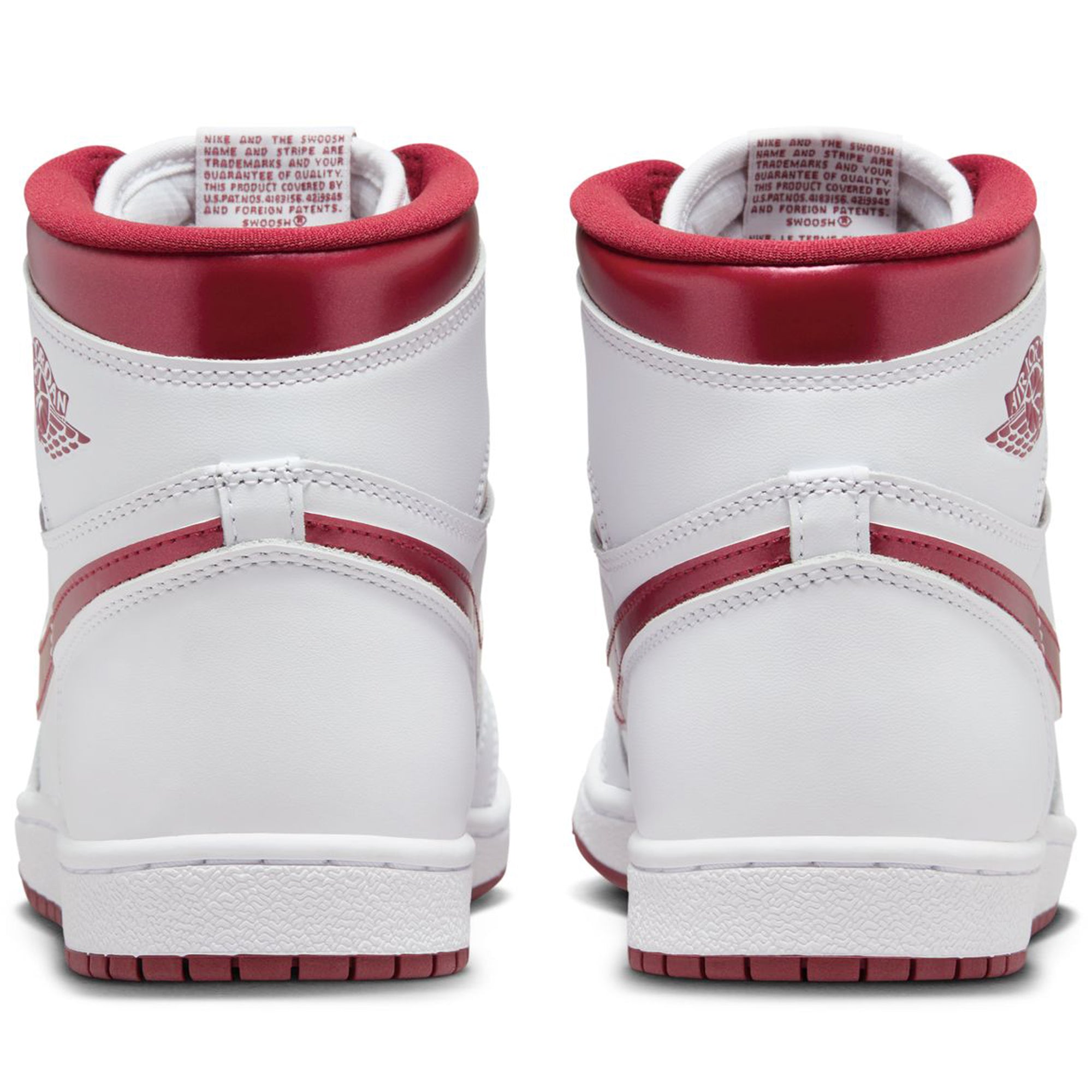 Red burgundy fashion jordans