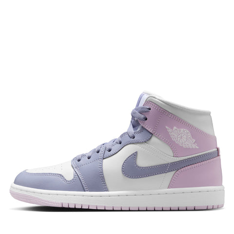 Women's Air Jordan 1 Mid - Indigo Haze/Doll