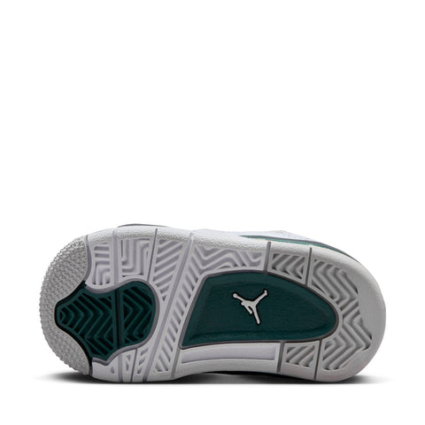 Jordan 4 Retro 'Oxidized Green' (TD) - White/Oxidized Green