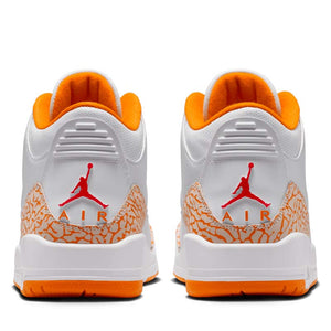 Women's Air Jordan 3 Retro 'Orange Citrus' - White/Multi