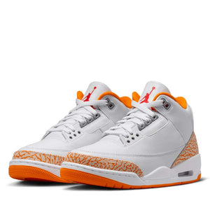 Women's Air Jordan 3 Retro 'Orange Citrus' - White/Multi