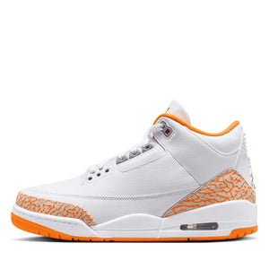 Women's Air Jordan 3 Retro 'Orange Citrus' - White/Multi