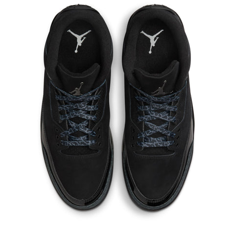 Air Jordan 3 Retro 'Black Cat' - Black/Dark Charcoal