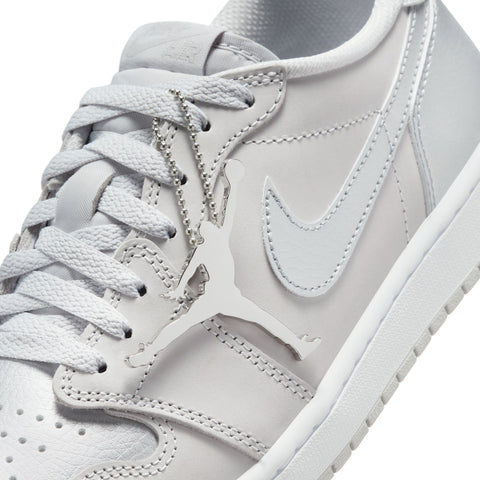 Air Jordan 1 Retro Low OG 'Silver' - Neutral Grey/Metallic Silver