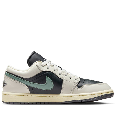 Women's Air Jordan 1 Low - Anthracite/Jade Smoke