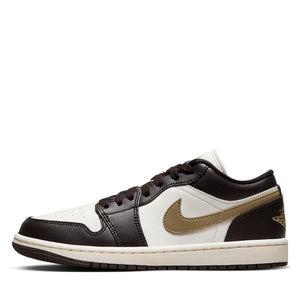 Women's Air Jordan 1 Low - Shadow Brown/Brown Kelp