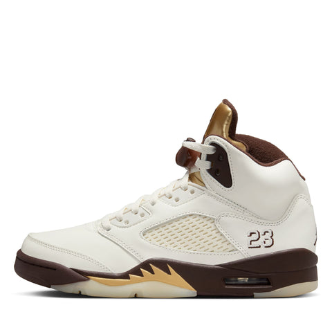 Women's Air Jordan 5 Retro - Earth/Metallic Gold