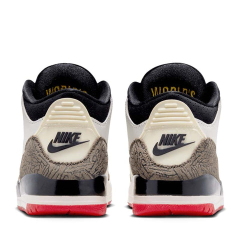 Jordan 3 Retro 'World's Best Dad' (PS) - Sail/Black