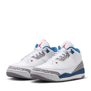 Jordan 3 Retro 'True Blue' (PS) - White/True Blue
