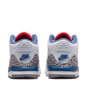Jordan 3 Retro 'True Blue' (TD) - White/True Blue