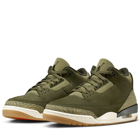 Air Jordan 3 Retro - Medium Olive/Sequoia