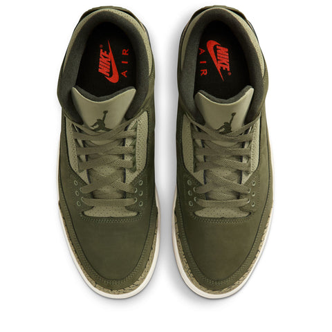 Air Jordan 3 Retro - Medium Olive/Sequoia