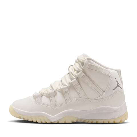 Jordan 11 Retro (PS) - Sail/Pearl Grey