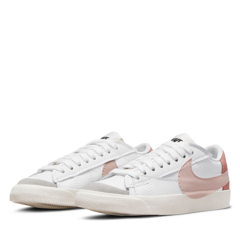 Women's Nike Blazer Low '77 Jumbo - White/Pink Oxford