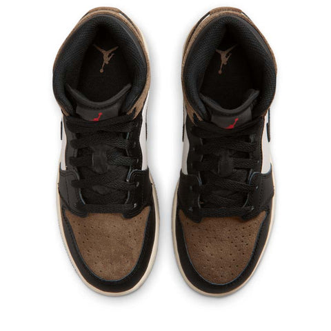 Air Jordan 1 Mid (GS) - Black/Phantom