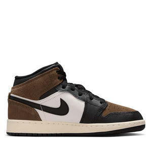 Air Jordan 1 Mid (GS) - Black/Phantom