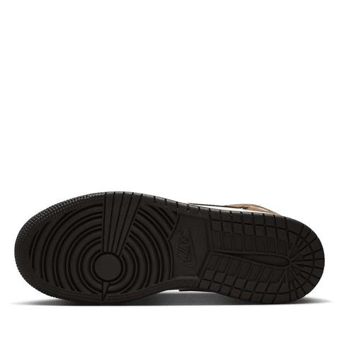 Air Jordan 1 Mid (GS) - Black/Phantom