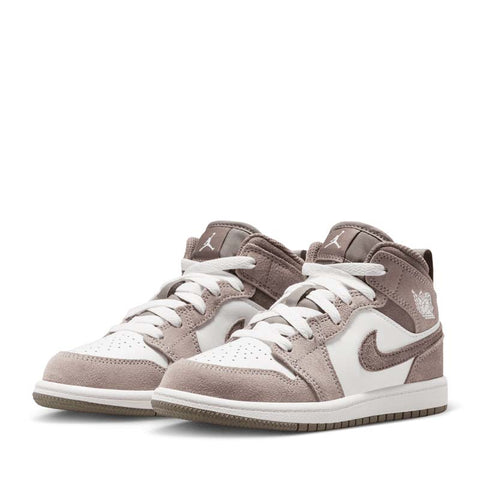 Jordan 1 Mid (PS) - Enigma Stone/Olive Grey
