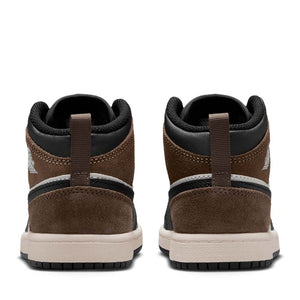 Jordan 1 Mid (PS) - Black/Phantom