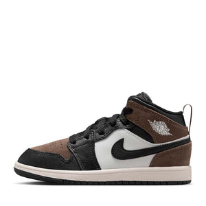 Jordan 1 Mid (PS) - Black/Phantom