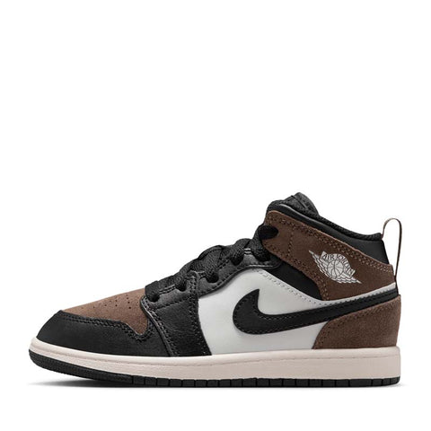 Jordan 1 Mid (PS) - Black/Phantom
