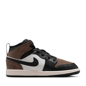 Jordan 1 Mid (PS) - Black/Phantom
