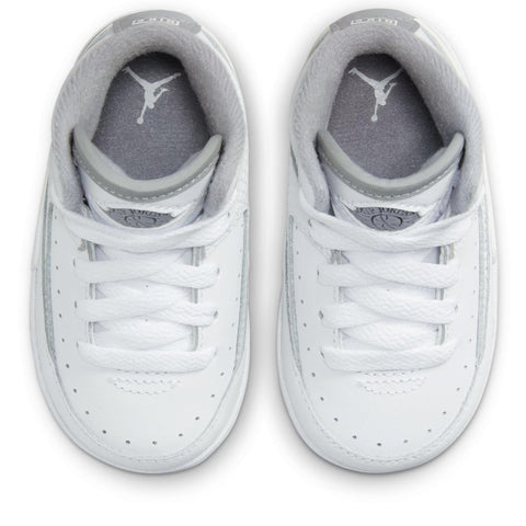 Jordan 2 Retro (TD) - White/Cement Grey
