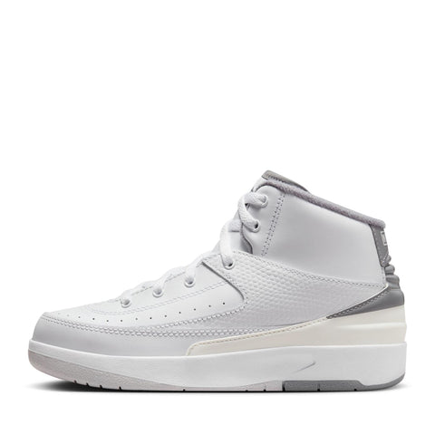 Jordan 2 Retro (PS) - White/Cement Grey