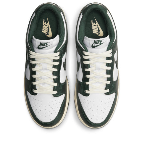 Women's Nike Dunk Low - White/Pro Green