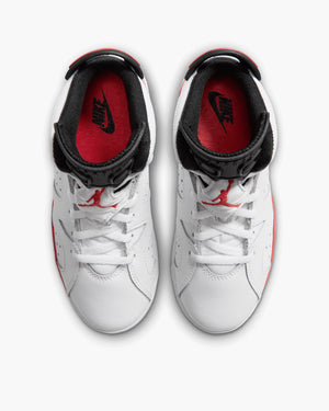 Jordan 6 Retro 'Infrared' (PS) - White/Light Crimson