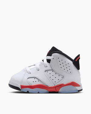 Jordan 6 Retro 'Infrared' (TD) - White/Light Crimson