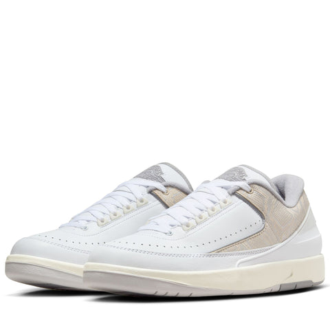 Air Jordan 2 Retro Low 'Python' - White/Cement Grey