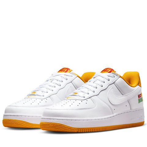 Nike Air Force 1 Low Retro QS 'West Indies' - White/University Gold