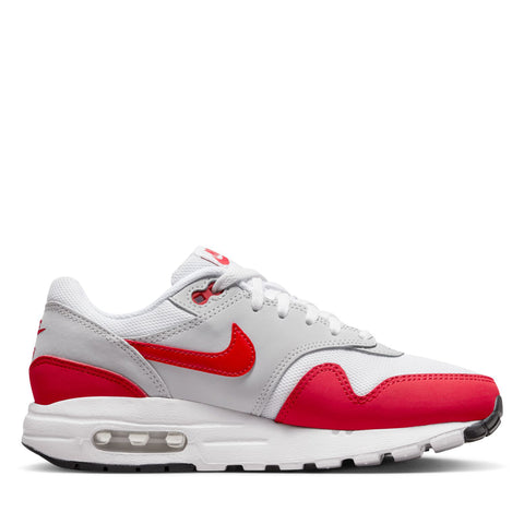 Nike Air Max 1 (GS) - Neutral Grey/University Red