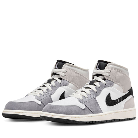 Air Jordan 1 Mid SE Craft - Cement Grey/Black