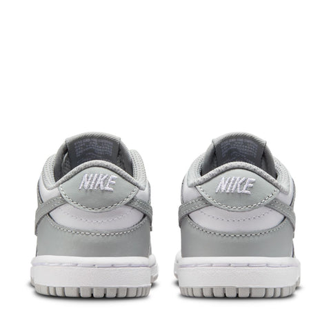 Nike Dunk Low (TD) - White/Light Smoke Grey