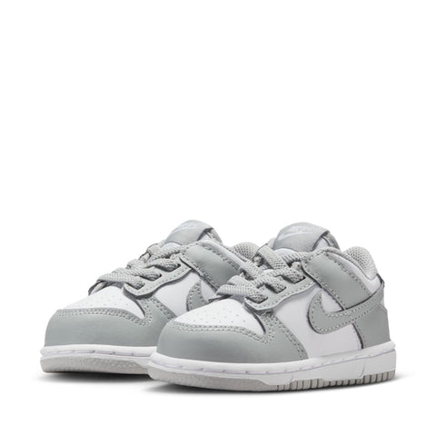 Nike Dunk Low (TD) - White/Light Smoke Grey