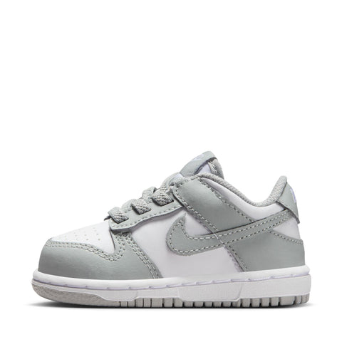 Nike Dunk Low (TD) - White/Light Smoke Grey