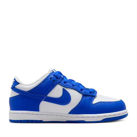 Nike Dunk Low (PS) - White/Hyper Royal