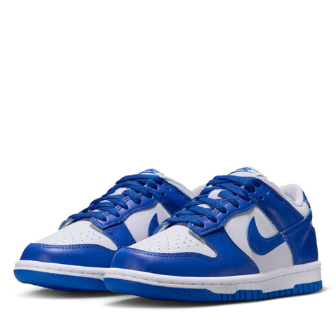 Nike Dunk Low (GS) - White/Hyper Royal