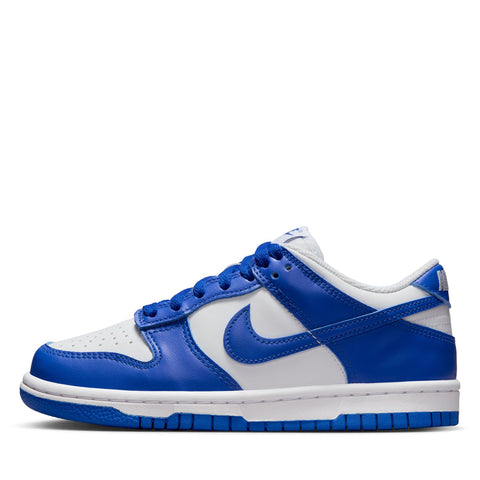 Nike Dunk Low (GS) - White/Hyper Royal